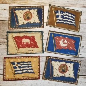 Antique tobacco felts